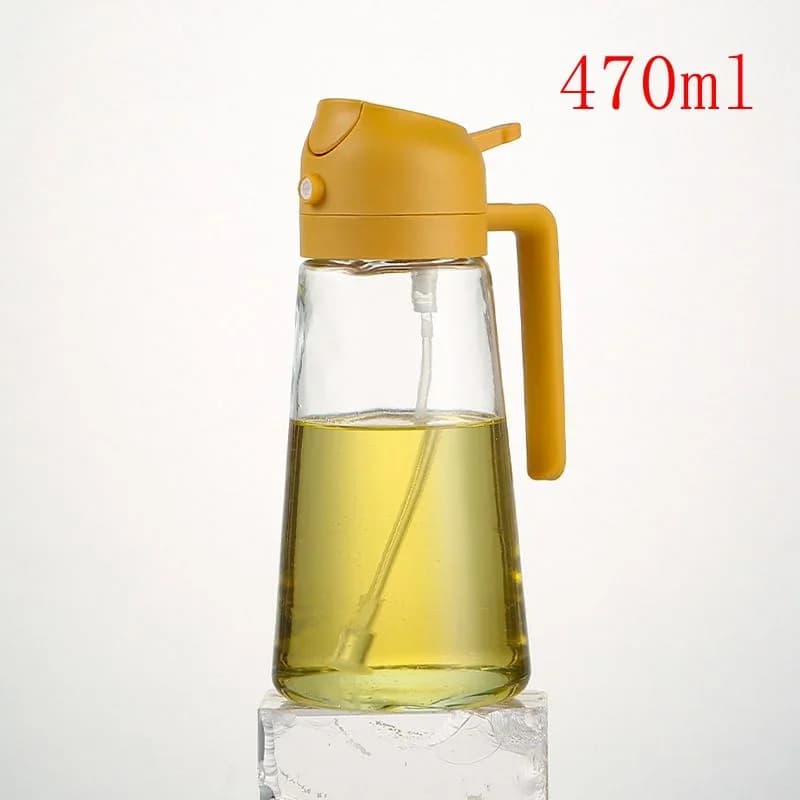 1 бр. бутилка-спрей за олио 100/200/300/500ml, кухненска домашна бутилка за пръскане на ядливо зехтин, атомизиран мъгловиден резервоар за олио за еър фрайър