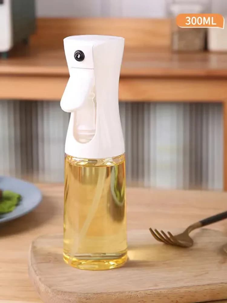 1 бр. бутилка-спрей за олио 100/200/300/500ml, кухненска домашна бутилка за пръскане на ядливо зехтин, атомизиран мъгловиден резервоар за олио за еър фрайър