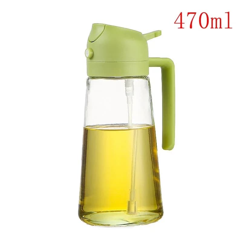 1 бр. бутилка-спрей за олио 100/200/300/500ml, кухненска домашна бутилка за пръскане на ядливо зехтин, атомизиран мъгловиден резервоар за олио за еър фрайър